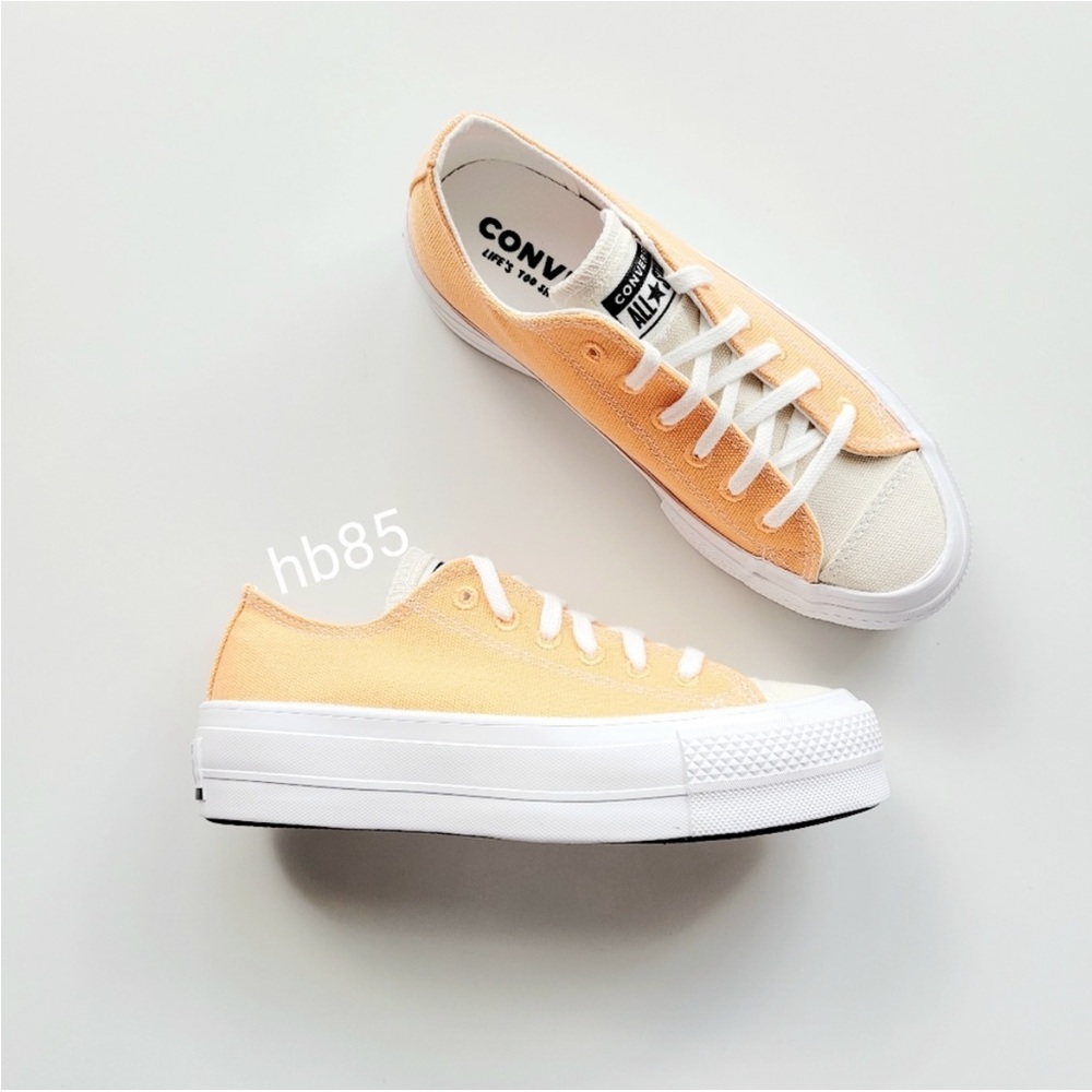 Converse CTAS Lift Ox Fuel Orange/White/Natural Wo